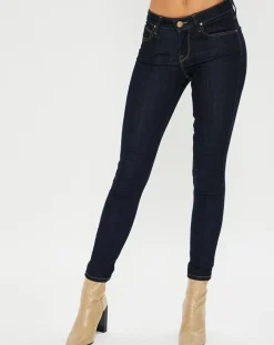 Lee Jeans|Jean skinny Scarlett One Wash bleu foncé