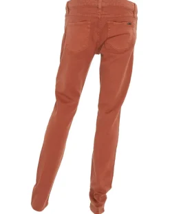 Acquaverde Jeans|Jean slim 7/8 Scarlett camel