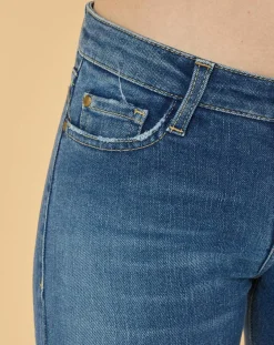 Acquaverde Jeans|Jean slim 7/8 Scarlett worn