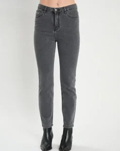 Galeries Lafayette Jeans|Jean Slim gris