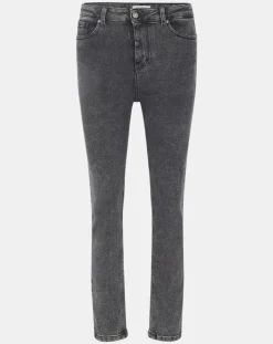 Galeries Lafayette Jeans|Jean Slim gris