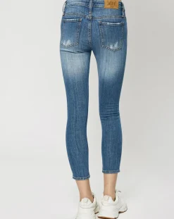 Swildens Pantalons|Jean Somain bleu jean delavé