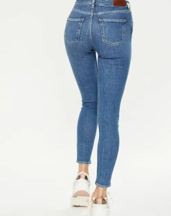 Scotch & Soda Jeans|Jean taille haute Skinny bleu