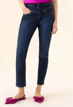 Bleu Blanc Rouge Pantalons|Jean Trefle bleu