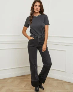 L'Armoire de Suzette Jeans|Jeans Perrine noir