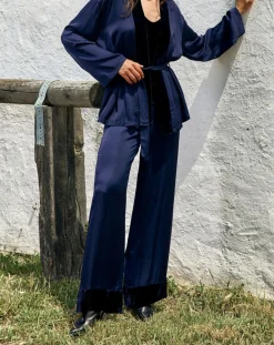 Lauren Vidal Gilets Et Cardigans|Kimono Ambre éclipse