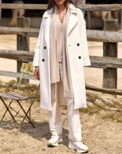 Lauren Vidal Manteaux|Manteau Aska crème