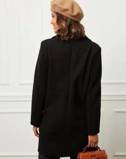 L'Armoire de Suzette Manteaux|Manteau Bleuet noir