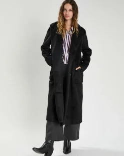 The Korner Manteaux|Manteau Ella noir