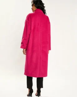 Lauren Vidal Manteaux|Manteau Emy fushia