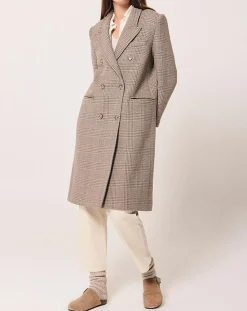 Zapa Manteaux|Manteau en Laine mélangée Marc beige