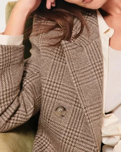 Zapa Manteaux|Manteau en Laine mélangée Marc beige