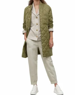 Marc O'Polo Manteaux|Manteau long matelassé kaki