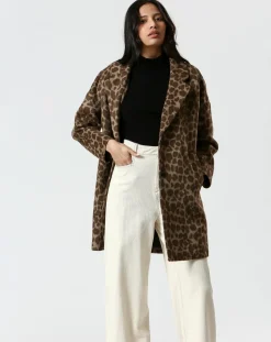 The Korner Manteaux|Manteau Melinda marron