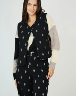 See u Soon Manteaux|Manteau Nina noir