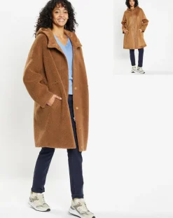Lou Andrea Manteaux|Manteau réversible en Fausse Fourrure Happy toffee