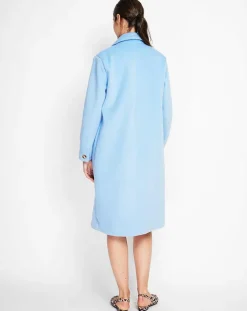 Assuili Manteaux|Manteau Sofia azur