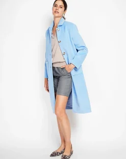 Assuili Manteaux|Manteau Sofia azur