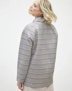 Caroll Manteaux|Manteau Ville Louison bleu marine