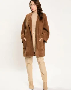 Lauren Vidal Vestes, Blousons|Manteau Zana camel