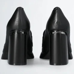 Liu-Jo Mocassins|Mocassins à talon Nana en Cuir noirs