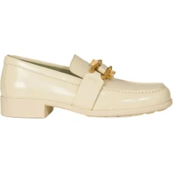 Bottega Veneta Mocassins|Mocassins en Cuir Monsieur écrus