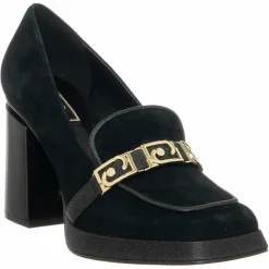 Liu-Jo Mocassins|Mocassins en Velours de cuir Nana noirs