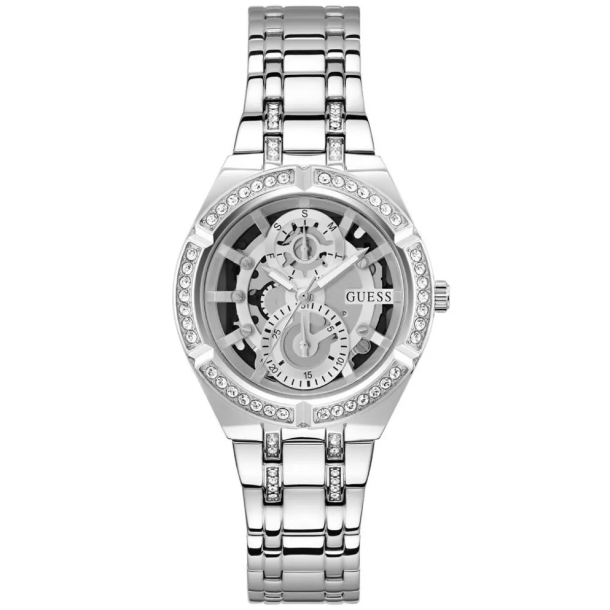 Guess Montres|Montre Femme Allara en Acier argentée