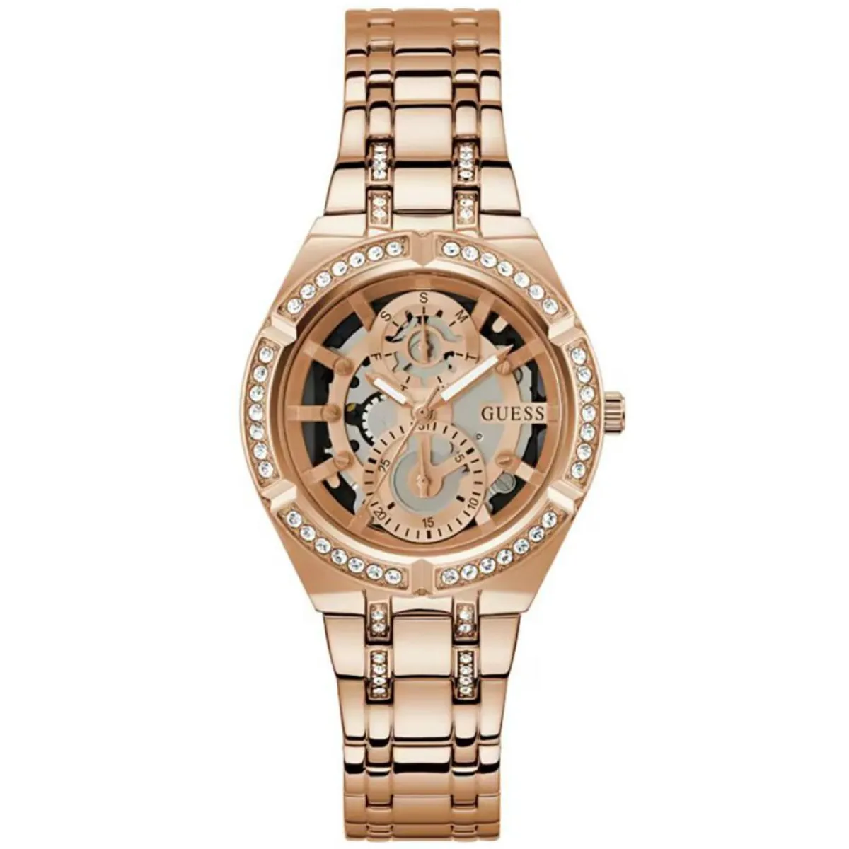 Guess Montres|Montre Femme Allara en Acier rose doré