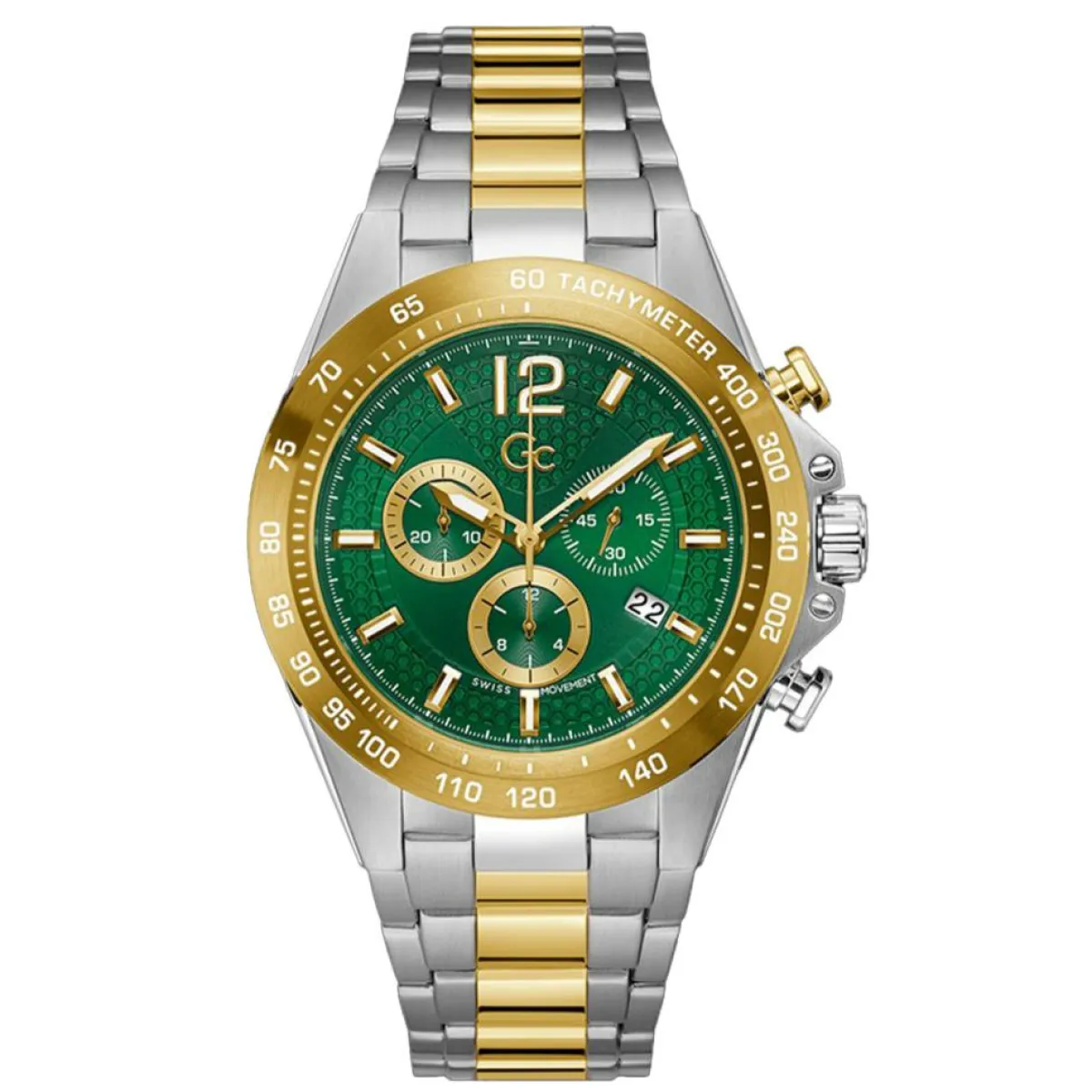 Guess Collection Montres|Montre Femme Audacious en Acier argenté/doré