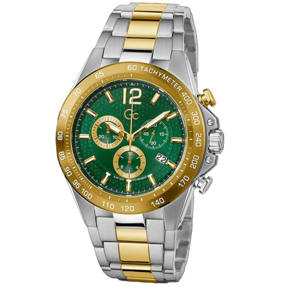 Guess Collection Montres|Montre Femme Audacious en Acier argenté/doré