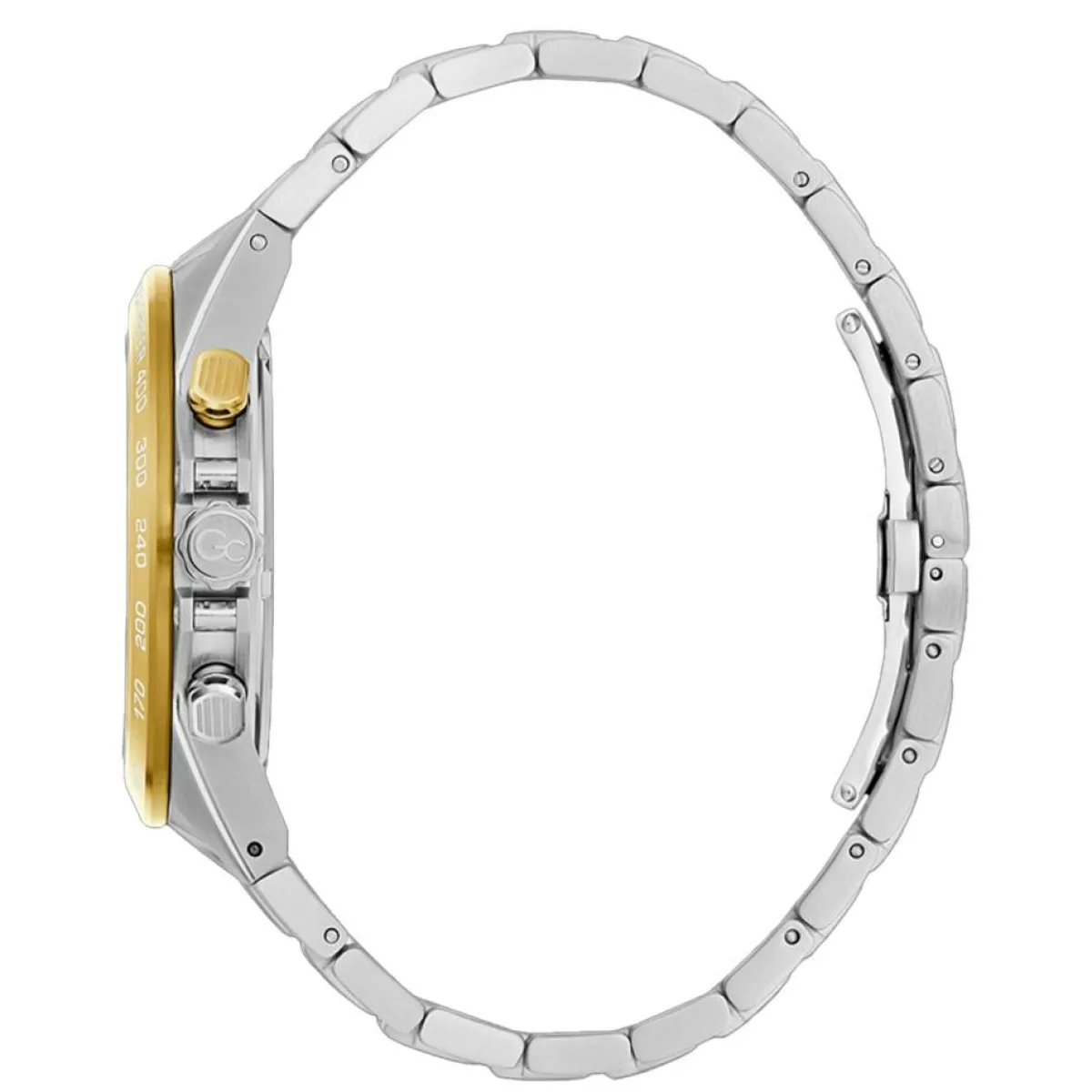 Guess Collection Montres|Montre Femme Audacious en Acier argenté/doré