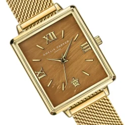 Amelia Parker Montres|Montre Femme Boracay en Acier dorée