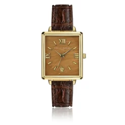 Amelia Parker Montres|Montre Femme Boracay en Cuir marron