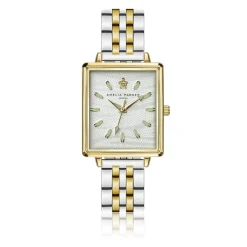 Amelia Parker Montres|Montre Femme Desert en Acier doré/argenté