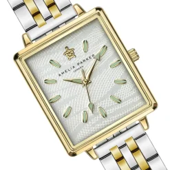 Amelia Parker Montres|Montre Femme Desert en Acier doré/argenté