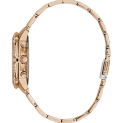 Guess Montres|Montre Femme en Acier & Cristaux Roxy rose doré