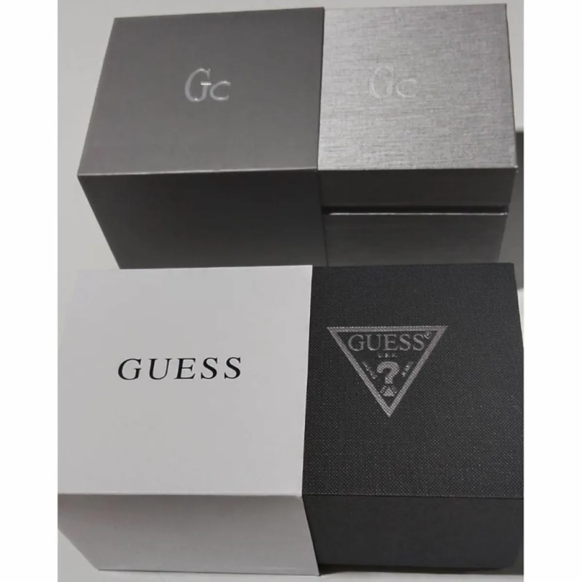 Guess Montres|Montre Femme en Acier & Polycarbonate rose doré/nacré