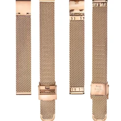 Amelia Parker Montres|Montre Femme en Acier Gold Shore rose doré