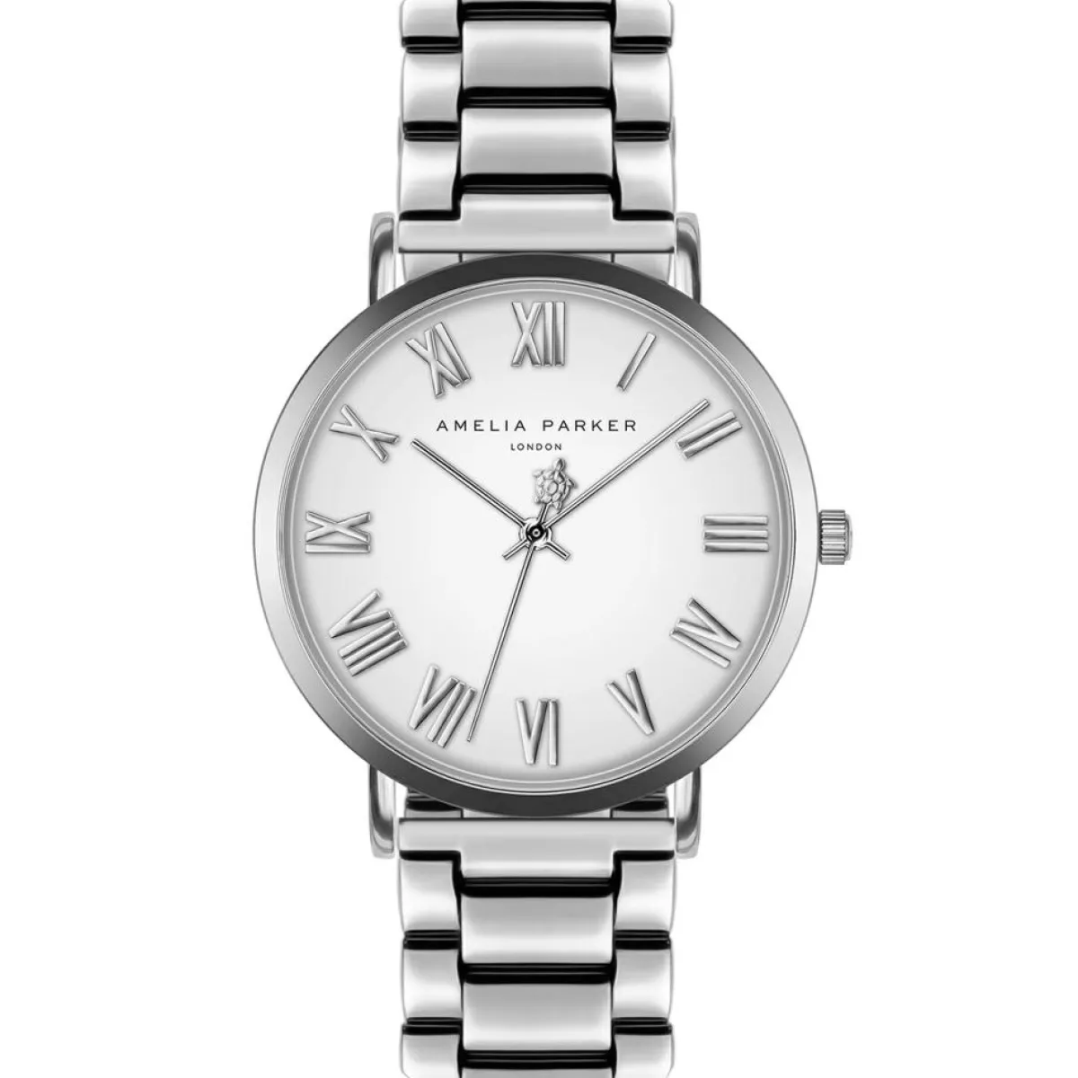 Amelia Parker Montres|Montre Femme en Acier Grand argentée