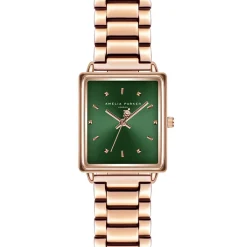 Amelia Parker Montres|Montre Femme en Acier Joyful Journey rose doré