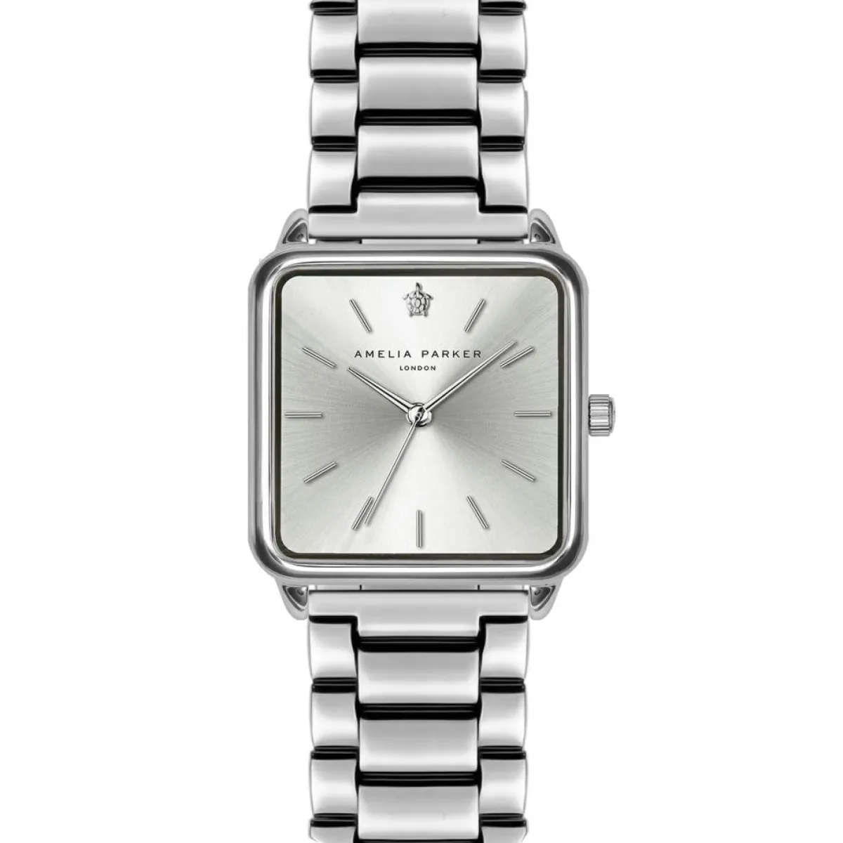 Amelia Parker Montres|Montre Femme en Acier Plaza argentée