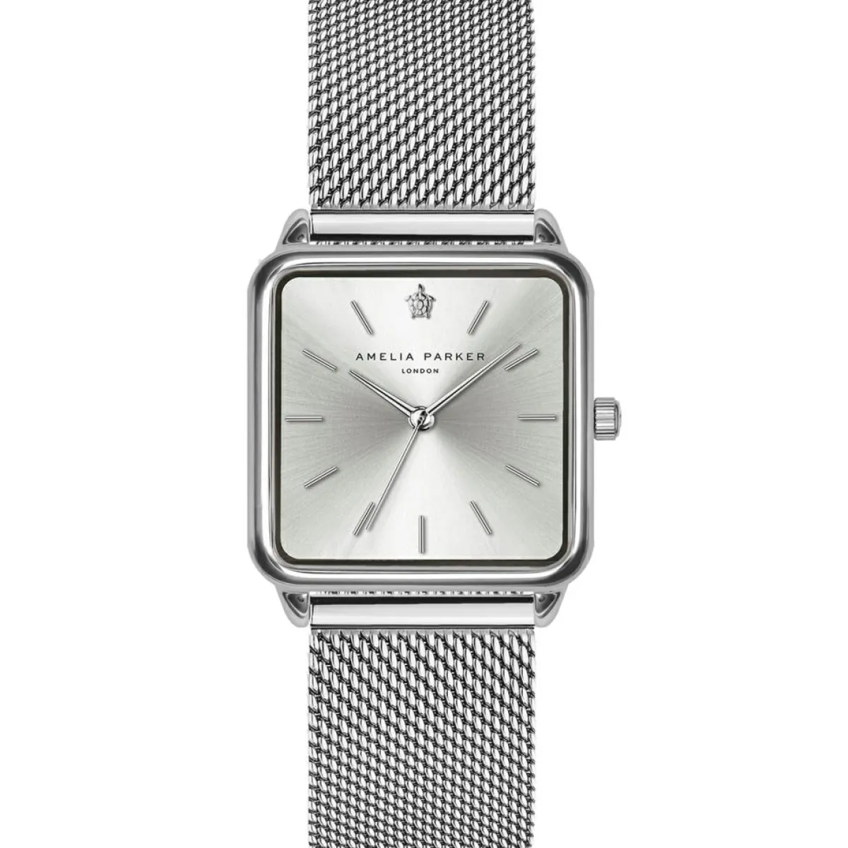 Amelia Parker Montres|Montre Femme en Acier Plaza argentée