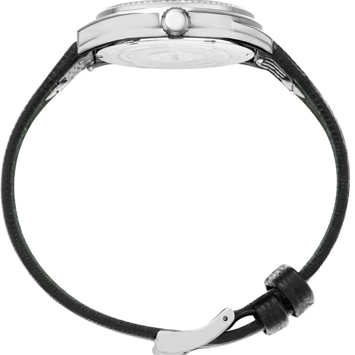 Baldinini Montres|Montre Femme en Cuir & cristaux Swarovski Adria noire