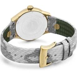 Baldinini Montres|Montre Femme en Cuir & cristaux Swarovski Adria grise