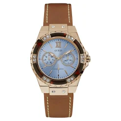 Guess Montres|Montre Femme en Cuir & Polyuréthane marron