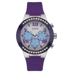 Guess Montres|Montre Femme en Silicone violette