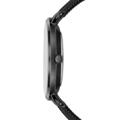 Amelia Parker Montres|Montre Femme Jet Black en Acier noire