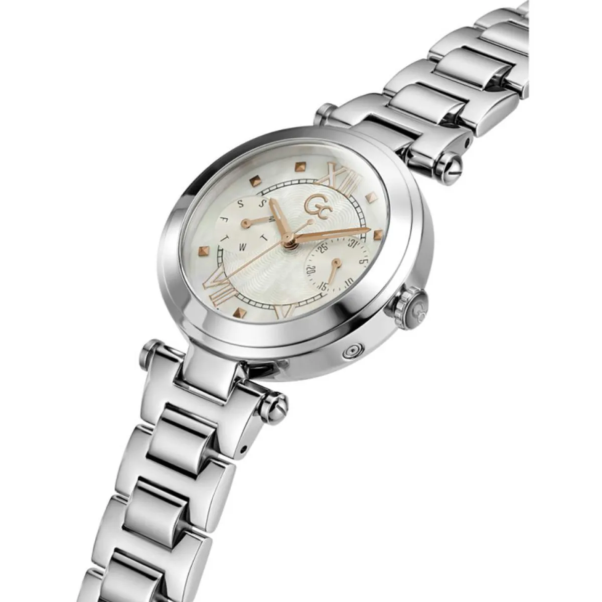 Guess Collection Montres|Montre Femme Lady Chic en Acier argentée