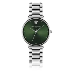 Amelia Parker Montres|Montre Femme Maya Bay en Acier argentée